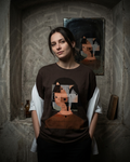 Fragmented Identity | Abstract Psychology Graphic T-Shirt | Unisex Premium Cotton Tee
