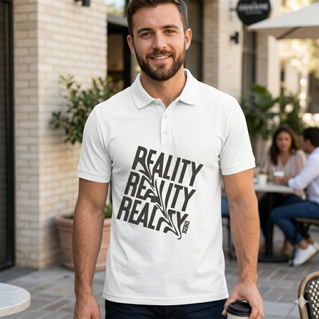 Reality Men’s slim fit polo